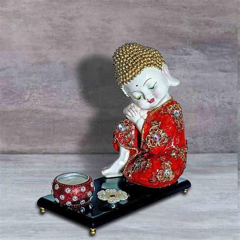 Buy Baby Buddha Idol on Tray from Moolwan | Symbol of Good Luck ...