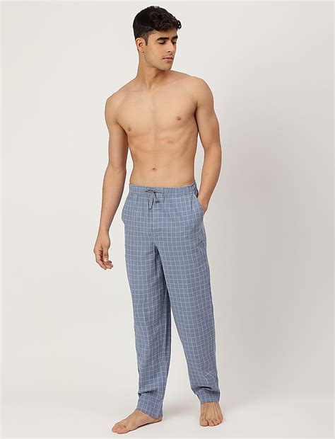 Buy Cotton Mix Checked Comfort Fit Pyjama at Marks & Spencer