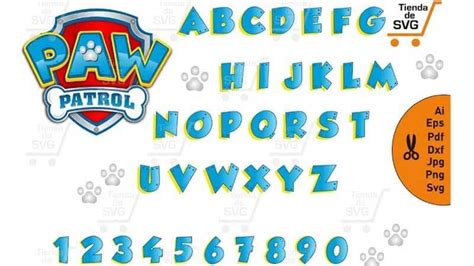 Paw Patrol Font - Dafont Free