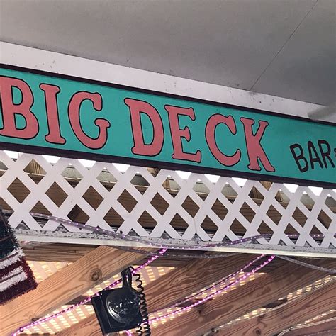 BIG DECK BAR & GRILL, Cedar Key - Restaurant Reviews, Phone Number ...