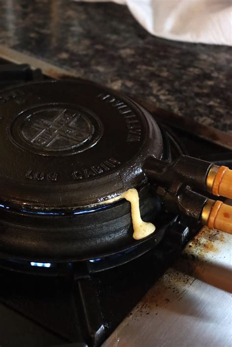 How to Use a Cast Iron Waffle Maker