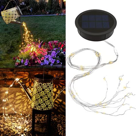 Image result for Watering Can Solar String Lights