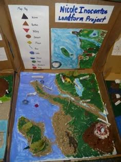 Landform Map Project 的图像结果