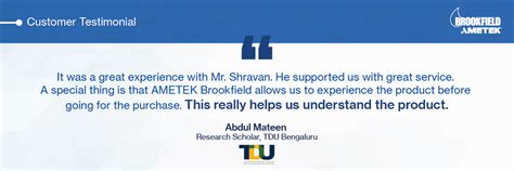 AMETEK Brookfield India :: Viscometer | Rheometer | Texture Analyzer