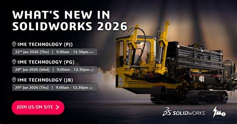 What’s New in SOLIDWORKS 2026 | PENANG, IME Technology (Penang) Sdn Bhd ...
