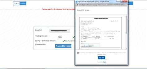 Online Account Closure