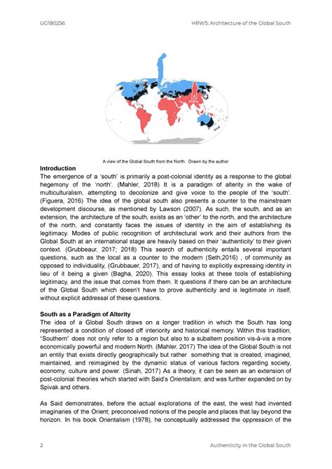 Authenticity and Legitimacy in the Global South | CEPT - Portfolio