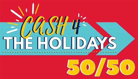 Cash 4 the Holidays 50/50 on AllEvents | Online Events