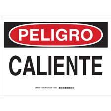 PELIGRO Caliente Sign | Brady | BradyIndia.co.in