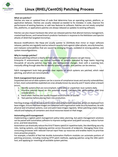 Linux OS Patching 的图像结果