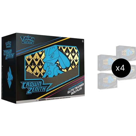 Crown Zenith Pokemon Center Elite Trainer Box Plus Case - Crown Zenith ...