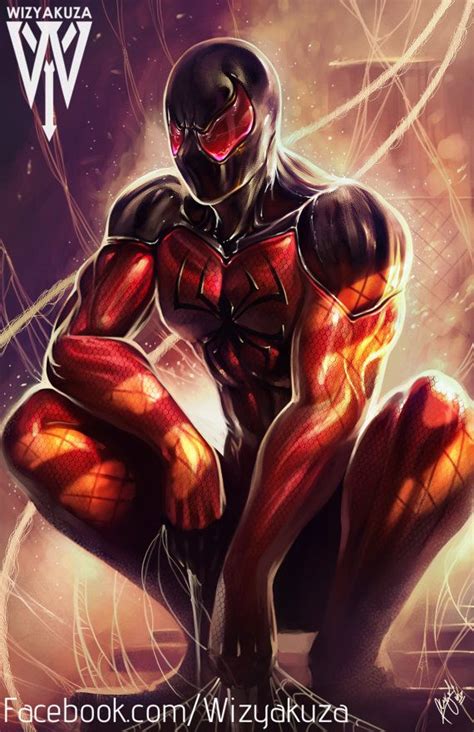 Kaine Parker as Scarlet Spider (Spider-Man) - Marvel Comics - 11 x 17 ...