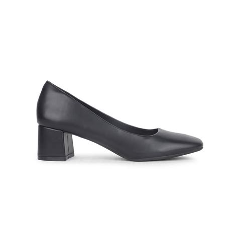 Buy Bata Women Black Slip-On Pumps Online