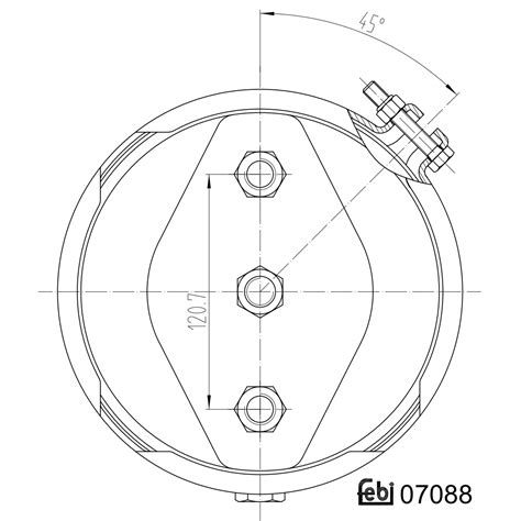 febi | 07088 | Brake Chamber with additional parts | bilstein group ...