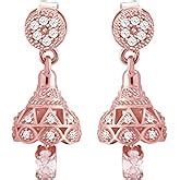 GIVA 925 Silver Rose Gold Gorgeous Jhumki | Gifts for Girlfriend, Gifts ...