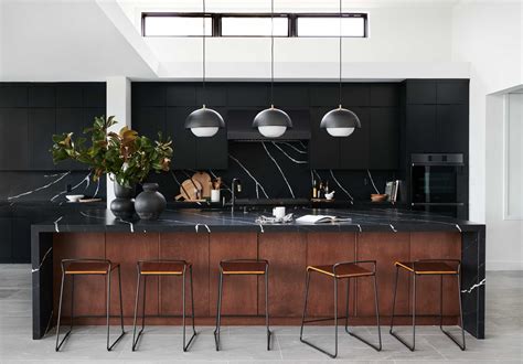 Modern Black Inspirational Kitchen Designs