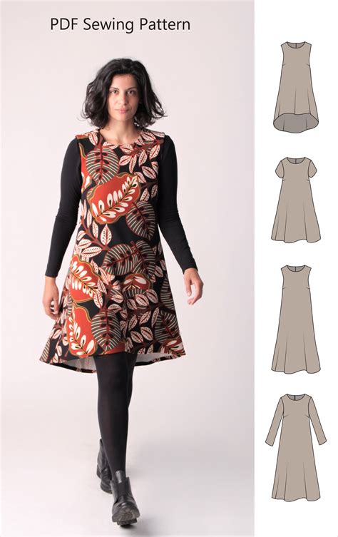 Image result for Shift Dress Pattern