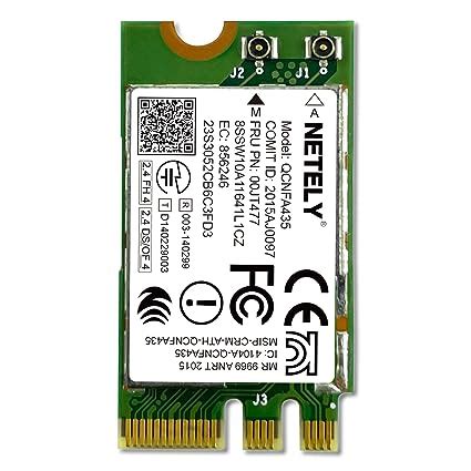 NETELY Wireless Network Adapter for Laptop-NGFF M2 Wi-Fi Card-802.11AC ...
