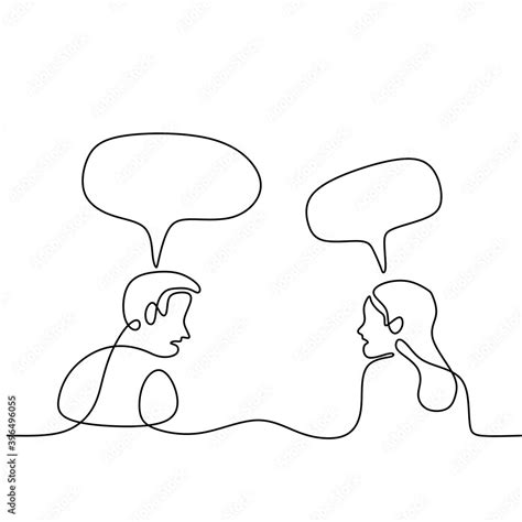 Conversation Drawing 的图像结果
