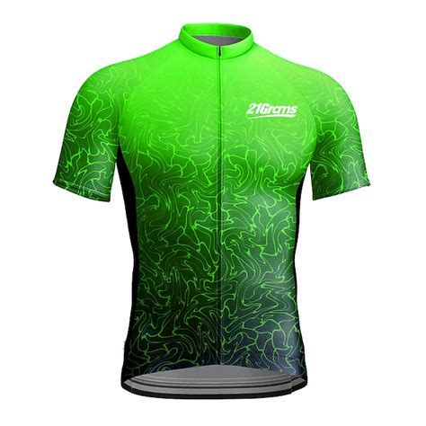 Men's Cycling Jersey Graphic Short Sleeve Bike Jersey Top with 3 Rear ...