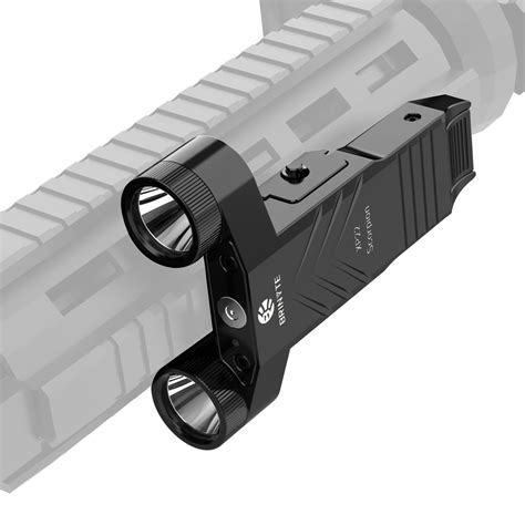 Buy Brinyte XP22 1300 Lumens LED Flashlight with Strobe, Low-Profile ...