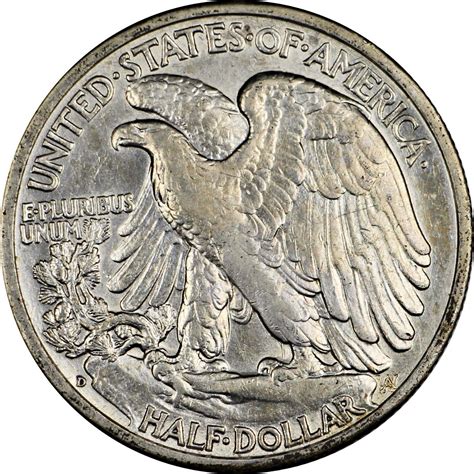 1941 D Walking Liberty Silver Half Dollar Bright High Grade Coin! R271 ...