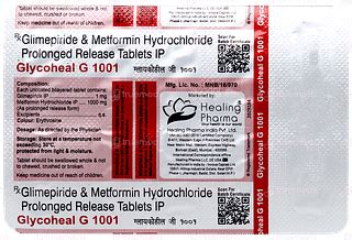 Glycoheal G 1001 Tablet Pr 10 - Uses, Side Effects, Dosage, Price ...