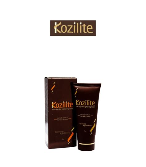 Buy Kozilite Non Oily Skin Lightening Lotion from Ethicare Remedies in ...