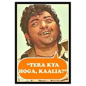 Waltractive Bollywood Movie Quotes Posters Collection 12x18 Inch ...