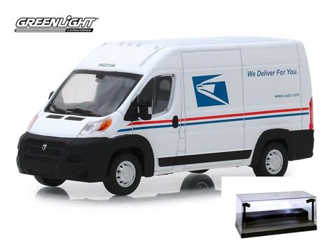 Buy Diecast Car w/LED Display Case - 2018 Dodge Ram ProMaster 2500 ...