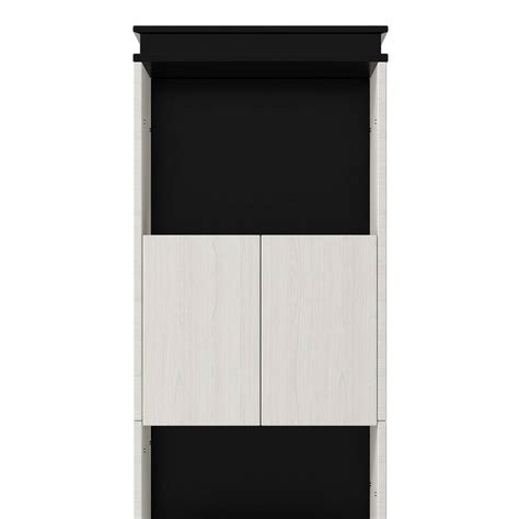 Foliding Wall Bed Full Murphy Bed Frame w/ Desk, Cabinets & Storage ...