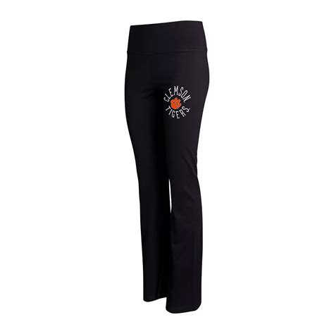 Women's Concepts Sport Black Clemson Tigers Enclave Tri-Blend Flared ...