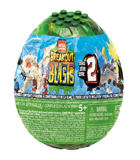 Buy Mega Construx Breakout Beasts Wave 2 [Styles May Vary] Online at ...