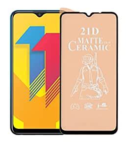 RED DWARF 21D MATTE CERAMIC Gaming Screen Guard for vivo Y11 (Pack of 1 ...