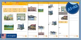 ESL Curriculum (US-English Version) Level 3, Lesson 8 Worksheet
