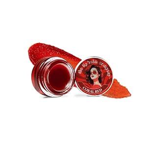 The Lip Balm Company - Coral Red Tinted Lip Jelly - Pinkish Red Tint ...