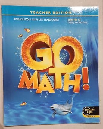 Teacher Edition, Go Math!, Kindergarten, Chapter 12 - Classify and Sort ...