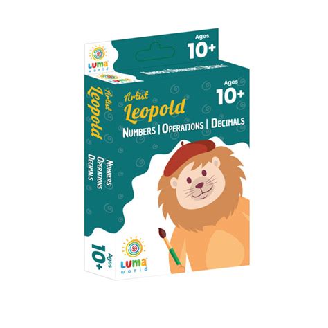 Luma World Educational Flash Cards for Ages 10 and Up: Artist Leopold ...