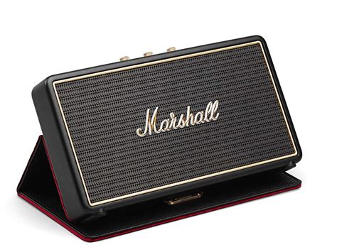 Marshall Stockwell Portable Bluetooth Speaker with Case (Black ...