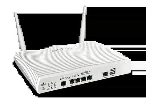 DrayTek VIGOR2862N VDSL2/ADSL2+, Gigabit Ethernet WAN port, Dual USB ports