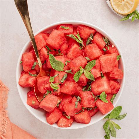 Watermelon Mint Salad