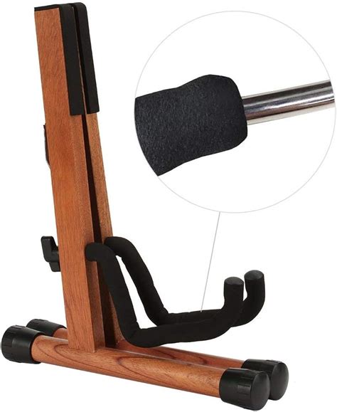 Neboic Ukulele Stand, Wood Violin Stand with bow holder, India | Ubuy