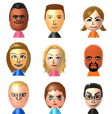 Wii Sports Characters