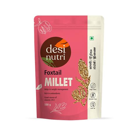 Desi Nutri Foxtail Millet Grains | Millets | Natural Grains | Korra ...