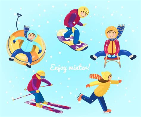 Winter Sports Cartoon 的图像结果