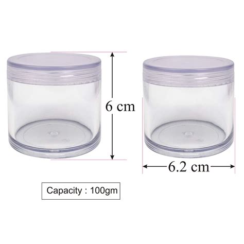8gm, 15gm, 30gm, 50gm, 100gm, shan jar, shan jar with white lid cap ...