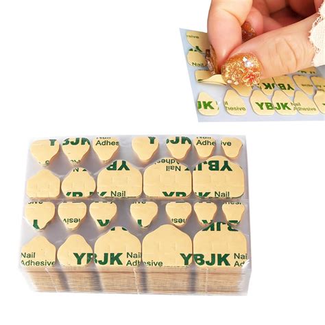 Anzailala Nail Stickers Waterproof Nail Glue Sticker Upgrades Super ...