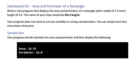 Image result for Java Program to Find Perimeter of a Rectangle