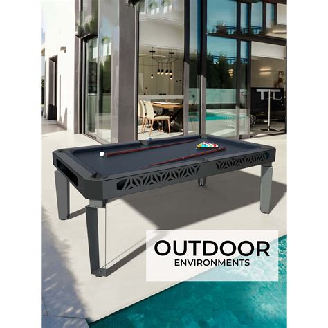 Stag Iconic Model X outdoor Billiard Table | Active Fitness Store