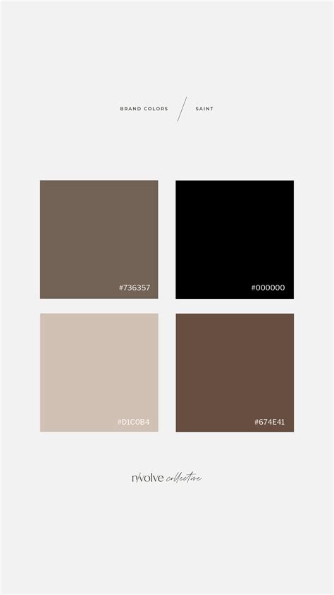 n/volve collective - SAINT jewelry branding | Saint jewelry, Website color palette, Brand color ...